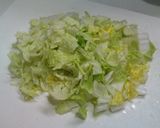白菜とりんごのシャキシャキサラダ作り方1写真