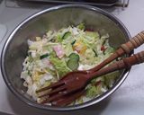 白菜とりんごのシャキシャキサラダ作り方9写真