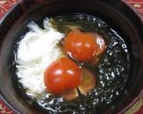 トマト入りモズク酢作り方3写真