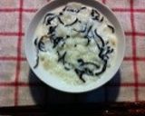 うまいっ!塩昆布牛乳ご飯作り方2写真
