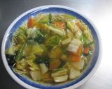 ラーメンで・・・かたやきそば風作り方6写真