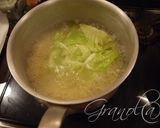 春キャベツとゴボウのペペロンチーノ作り方5写真