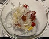 ミニトマトと新玉ねぎのレモンマリネ作り方3写真