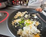 夏にサッパリ！ミニトマトチャーハン作り方2写真