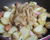 じゃがウインナー 基本作り方7写真