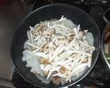 大根味噌炒め♪簡単ひき肉しめじ長ネギ作り方4写真