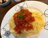 にんにくトマトパスタ🍅🍝作り方3写真