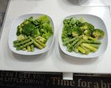 ブロッコリーとアスパラのグリーンサラダ作り方7写真