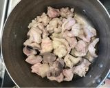 【居酒屋メニュー】ホルモン野菜辛味炒め作り方1写真