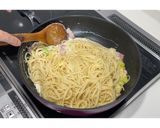 そら豆とベーコンのクリームパスタ★動画★作り方22写真