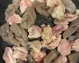 鶏とごぼうの煮物作り方4写真