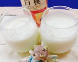 缶詰で作る桃ラッシー美味♬作り方4写真