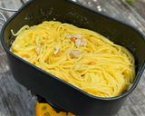 ▲山ごはん▲いちご煮クリームパスタ作り方4写真