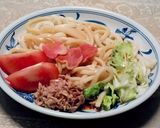 春キャベツとシーチキンのぶっかけうどん作り方12写真