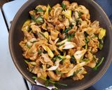 食欲そそる！ニラ豚炒め作り方4写真