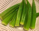 オクラと大和芋のごま味噌和え作り方4写真
