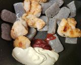 簡単♪コチュマヨチキン&蒟蒻で今夜の夕食作り方2写真