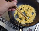 豚バラ肉のニラ玉もやしあんかけ作り方2写真