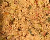 ネギとカルダモンのスパイスキーマカレー作り方3写真
