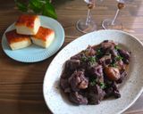 簡単おもてなし⭐︎牛肉のブルーベリー煮込み作り方11写真