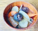 ヤーコンと椎茸のけんちん汁作り方3写真