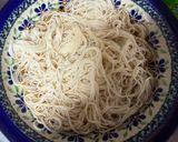 おろしに梅肉ともずくでさっぱりソーメン作り方3写真