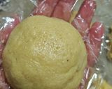 ★低糖質‼アーモンドおから＊粒あんパン＊作り方7写真