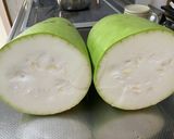 ユウガオ　私流の冷凍保存作り方1写真