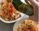 にんじんとサラダチキンの冷製パスタ作り方9写真