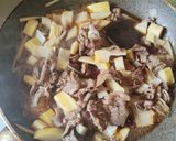 筍と牛肉のしぐれ煮丼作り方6写真