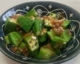 オクラ大量消費！焼肉のタレで炒めもの！作り方3写真
