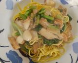 ベビーホタテのあんかけ焼きそば作り方10写真