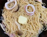 和風きのこイカパスタ作り方3写真