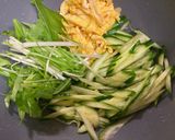 中華副菜！豆腐皮の彩り冷菜作り方2写真