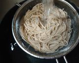 ♫あんかけもやしとにら山盛り温そば♫作り方3写真