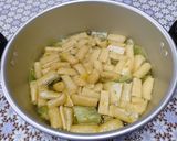 坊ちゃんかぼちゃ♪キャベツ油あげのお味噌汁🎃✨作り方3写真