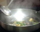 柿と生ハムのパスタ作り方18写真
