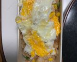 全てレンジ梅照りクリーム味オムライス弁当作り方15写真