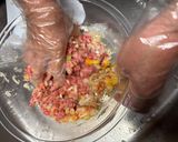 母のお手製ハンバーグ作り方2写真