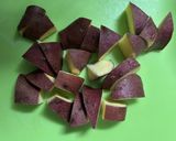 揚げない!ほくほく大学芋作り方1写真