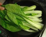 白菜(しろな)のからし醤油★青梗菜でも♪作り方2写真