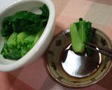白菜(しろな)のからし醤油★青梗菜でも♪作り方8写真