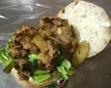 牛肉のカレーＸＯ醤炒め　ご飯にもパンにも作り方3写真