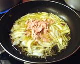 パスタレシピの基本ツナ缶でペペロンチーノ作り方3写真