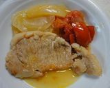 豚ロースのトマト煮作り方4写真