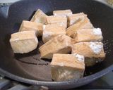 肉だね入り厚揚げのしょうゆ煮♪作り方3写真