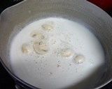ほたてとほうれん草のミルク煮作り方3写真