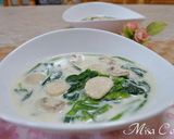 ほたてとほうれん草のミルク煮作り方5写真