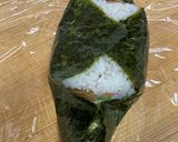 今日のおにぎらず　のり弁風作り方5写真