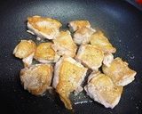 チキンとベーコンのクリーム煮作り方3写真